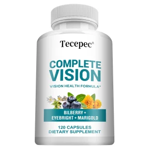 Eye Health Supplement with Lutein, Zeaxanthin & Bilberry – Vision Support & Eye Fatigue Relief