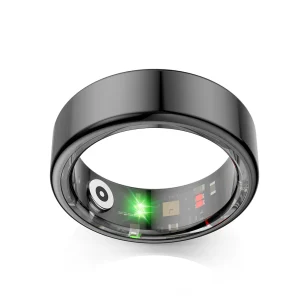 R02 Smart Ring Fitness Tracker – Heart Rate, Sleep & Blood Oxygen Monitor, Waterproof Wearable