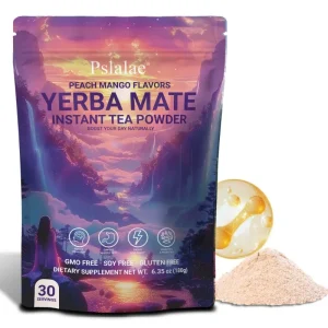 Yerba Mate 3-in-1 Energy Supplement – Brain, Digestive & Focus Support (30 Servings)