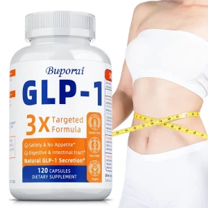 GLP-1 Support Supplement – Metabolism & Digestive Health Formula (120 Capsules)