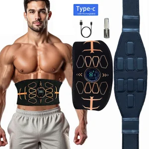 EMS Abdominal Toning Belt – Smart Muscle Stimulator for Core Training & Body Sculpting
