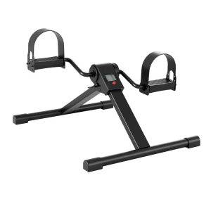 Under Desk Mini Exercise Bike – Foldable Pedal Exerciser with Electronic Display