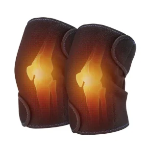 Self-Heating Knee Wraps with Compression – Warm Knee Support for Joint & Leg Relief (1 Pair)