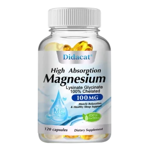 High Absorption Magnesium Complex – Bone, Muscle, Heart & Sleep Support (120 Capsules)